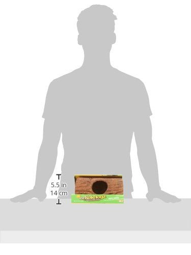 United Pet Group P-E12205 Bird Chewable Log Hideout, Large