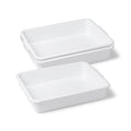 United Scientific™ Multi-Purpose Containment Tray, 15L x 12W x 3" H, 3-Pack | Resistant Storage Tray, Ergonomic Handles, Stackable Design, Chemical Resistant Surface, Polypropylene Material - size: 15" x 12" x 3" (3 Count)