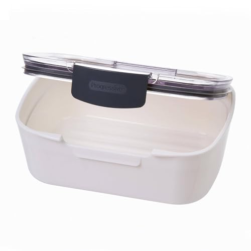 ProKeeper Mini Deli Storage Container, Airtight Silicone Seal for Fresh Keeping, Stores Deli Meats, Cheeses, and More, 5.75 Inches Long | Ideal for Deli Meats, Cheeses, and More, Dry-Erase Compatible Lid for Labeling, BPA-Free and Dishwasher Safe - color: