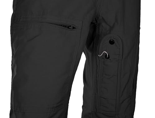 Propper Unisex Cotton Twill 27/P Flyers Coverall | Air Crew and Maintenance Flight Suit, For Men and Women - color: Black, size: X-Small