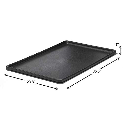 LifeStages by MidWest Homes for Pets 36-Inch Replacement Pan, Measures 35.5 x 23.8 x 1 Inches, Universal Leak-Proof Tray for Dog Crates & Multi-Purpose Use, Fits Most Standard 36" Wire Crates