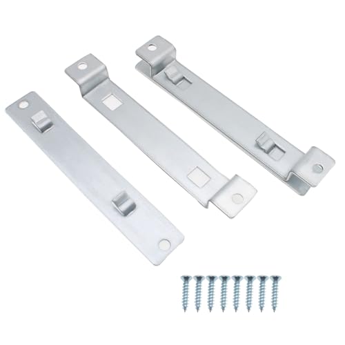 2set Bird House Hanger Bracket Birdhouse Mounting Bracket with 8 Srews for Securing Bird Houses Nesting Boxes Feeders
