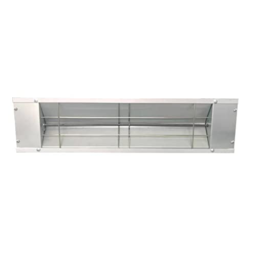 24 Inch Food Heat Lamp Commercial Food Warmer Overhead Strip Warmer 500 Watts with Chain and Us Plug,110v (24") - size: 24"