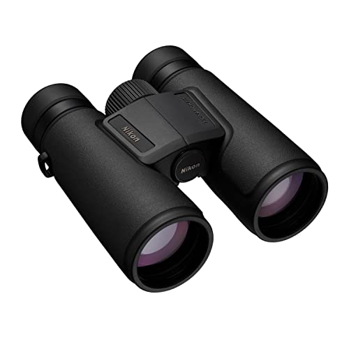 NIKON Monarch M5 Binoculars | Waterproof Fogproof ED Glass Optics with Dielectric Prism Coating | Bright High-Resolution Outdoor Binoculars for Birdwatching, Hiking & Wildlife, 10x42 | Long Eye Relief, waterproof, fogproof, ED Glass, rubber-Armored Binocu