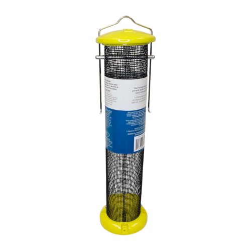 Woodlink NAWLNT Audubon Die Cast Aluminum Finch Screen Tube Wild Bird Feeder, 13-Inch,beige