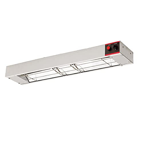 48 Inch Food Heat Lamp Overhead Food Warmer Commerical Strip Warmers 1100 Watts with Chain and Us Plug,110v (48") - size: 48"