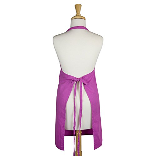 DII Everyday Basic Kitchen Collection - color: Orchid, size: Regular Size Chef Apron