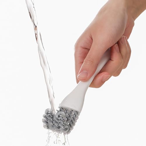 4 Pack Cleaning Brush Set with Scraper Heads, for Kitchen Crevices, Oven Racks and Bird Cage Dead Corner Gap Brush ﻿