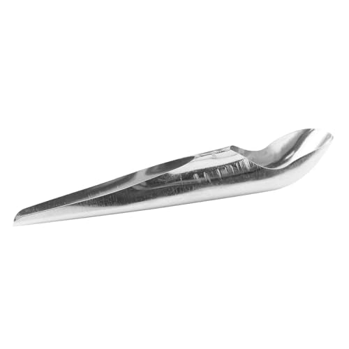 LQ Industrial 2PCS 210x8mm Stainless Steel Bird Food Feeding Scoop Backyard Birding Wildlife Feeder Accessories