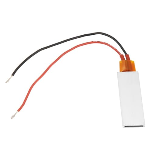 12V PTC Heating Plate – Aluminum Housing Thermostatic Heater for Incubators, Laboratory Equipment & Electronic Preheating(12V/200℃) - size: 12V/200℃
