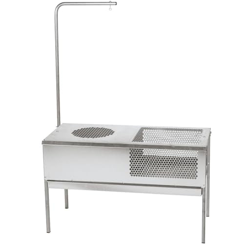 Premier 1 QuikClean Chick Brooder – Hinged Lid & Removable Collection Tray | Hinged lid, removable collection tray. Slotted wire floor. Broods chicks up to 5–6 weeks. Add-your-own heat source.