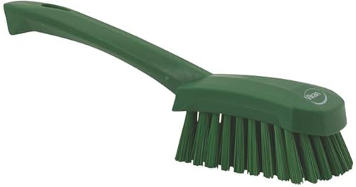 Vikan 41922 Brush,Washing,Stiff,10",PP/PBT,Green - color: Multicolor