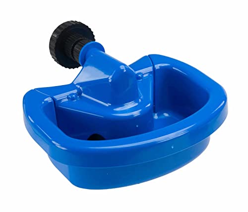 BEC MaxiCup Automatic Chicken Waterer Cup – Self-Filling Heated Poultry Drinker for Chickens, Ducks, Geese, Quail, and Small Animals – Gravity-Fed Chicken Waterer for Buckets & Tanks