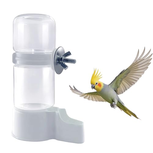 Pet Bird Automatic Water Dispenser,Bird Cage Hanging Drinking Device,Automatic Parrot Water Feeder,Budgies, Birds, Love Birds, Canary Drinking Fountains - size: 1 PCS