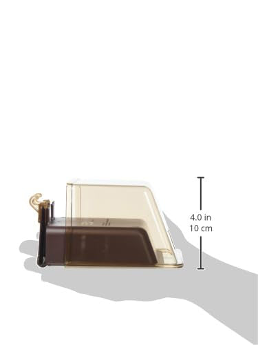 Penn-Plax Clip-On Bird Bath – Attaches to Most Birdcages – Perfect for Parakeets, Lovebirds, Parrotlets, Finches, Canaries, and Other Small Birds – Brown - size: 8 1/2" long, 5" tall, 5" wide.