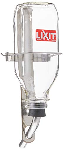 Lixit Pet Glass Water Bottle, 32-Ounce - size: 32 oz Large Tube