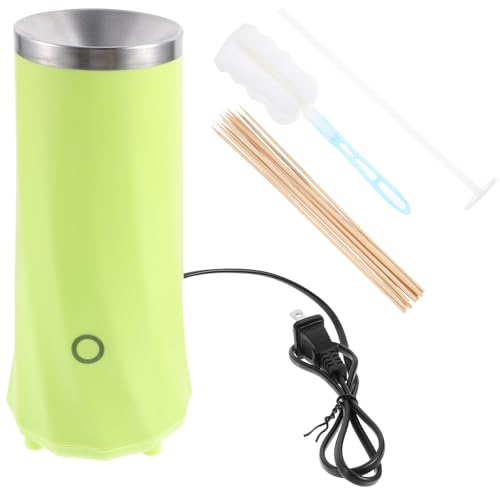 UPKOCH Egg Roll Maker Automatic Roll Machine with Nonstick Cooking Inner Wall 304 Funnel Design Three-Directional Heating Includes Bamboo Stick Cleaning Brush and Tool 7.87 X 3.54 X 3.54 in
