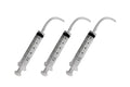3Pcs 10ml Baby Bird Cockatiel Budgie Parrot Pet Hand Rearing Feeding Syringes Crop Tubes
