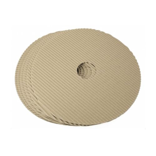 Brinsea Cardboard Hatching Mat for Maxi Egg Incubators, Pack of 6 | Authentic Brinsea Maxi 24 Incubators liner; textured, disposable floor covering helps chicks grip safely during hatching - size: Maxi, 24 Eggs