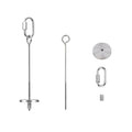 2pcs Hanging Bird Treat Skewer Parrot Fruit Feeder, 5.9 Inch Stainless Steel Bird Food Holder Parrot Fruit Food Skewer with Washer Nut Parakeet Treat Holder Feeder for Parrot Budgie Conure, LXLVOUEG - size: Screw-5.9inches-2P