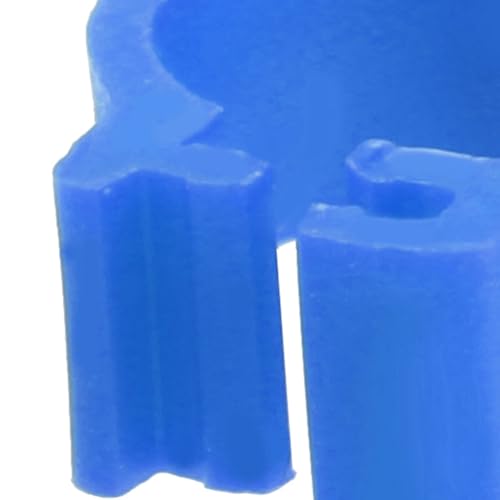 Chicken Identification Band, Plastic Poultry Rings, Poultry Identification Bands for Quail, Dove, Finch and Small Poultry(Dark Blue) - color: Dark Blue