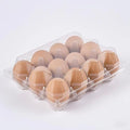 60pc 3*4 Clear Plastic Cheap Bulk Egg Cartons,12 Large Egg Carton | Cheapest 12 count Large Plastic Egg Cartons，Can Hold 2.5 oz of Eggs,Suitable For Farmers' Markets, Supermarkets, Kitchens. - size: 3x4 Egg Carton (60 Piece)