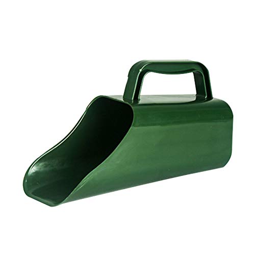 Garden Plastic Shovel, Garden Tool Bucket Shovel, Cultivation Bucket Scoop Sieve Multi Function Spoon Rush Potted Plant Wear Resistant Digging Tool for Flower, Vegetable, Plants Care (a)