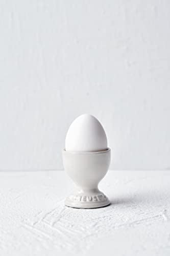 Le Creuset Stoneware Egg Cup, 2", White - color: White, size: 2 x 2.25 Inches (Single)