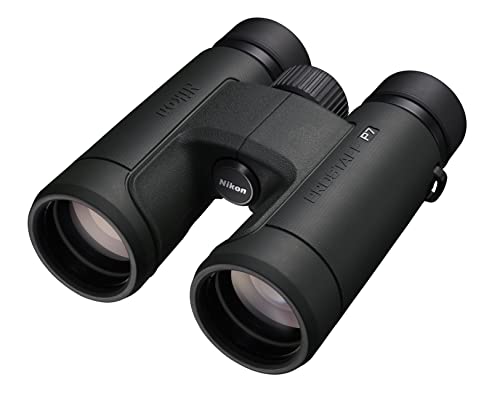 Nikon PROSTAFF P7 8x42 Binocular | Waterproof, fogproof, rubber-armored Full-Size Binocular, oil & water repellent coating & locking diopter | Official Nikon USA Model | 7.2 Degree Angle of View, waterproof down to 3, long eye relief Lead and arsenic-free