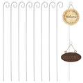 10 PCS Heavy Duty Shepherd Hooks,15.72 Inch Plant Label Hooks Garden Hanging Stake for Wedding Gardens Yards Flower Pots Wind Chimes Bird Feeders