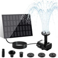 2W Solar Fountain for Bird Bath, Solar Powered Water Fountain - color: 2w Solar Fountain Pump