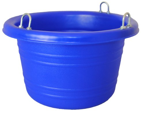 Horsemen's Pride Horse Feed Tub, Small, 18 Quarts, Blue - color: Blue, size: 18 Quarts