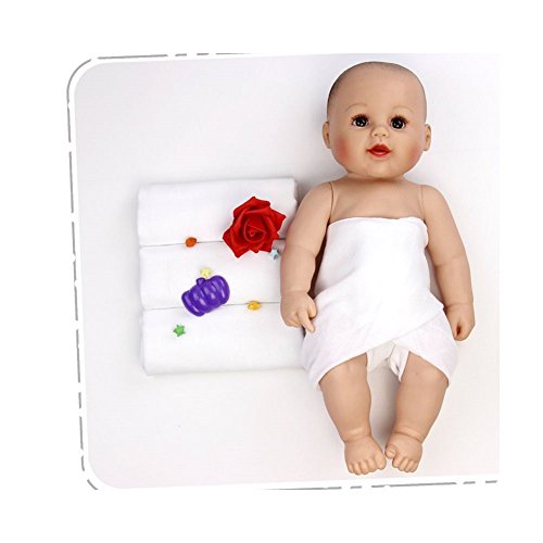 High Absorbency, Birdseye Diapers and Burp Cloth, Hypoallergenic, Soft and Safe On All Skins (6 Pack)