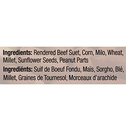Heath Outdoor Products DD18-10, Peanut Crunch Suet Cake - 10 Pack