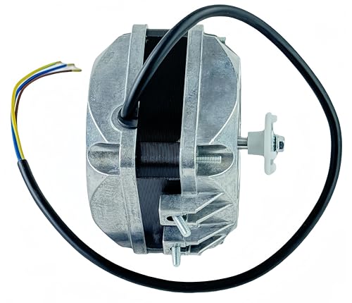 for ebm-papst M4Q045-CA27-04 Freezer Condenser Fan Motor, 115V AC Fan Motor Compatible with Qideyipe,0.45/0.5A 50Hz/60Hz 1550RPM,Refrigerator Cover Pole Motor M4Q045-CA27-04