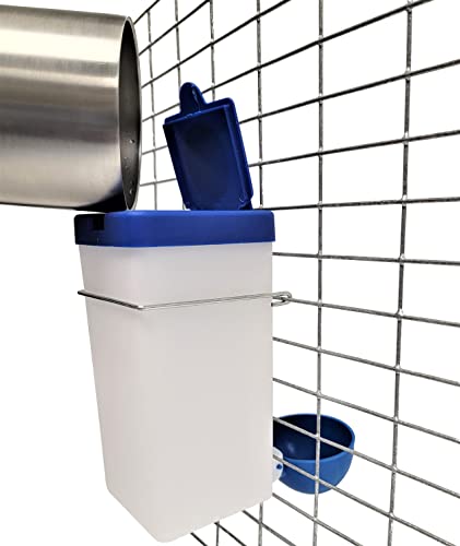 1L 33.8oz AUTO Fill Baby Chick Cup & Quail Drinker Bottle Cage Chicken Waterer 1QT