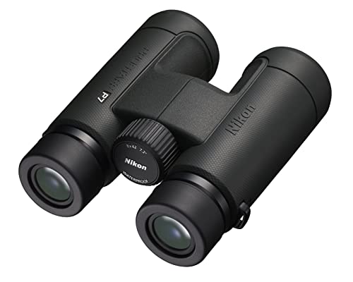 Nikon PROSTAFF P7 8x42 Binocular | Waterproof, fogproof, rubber-armored Full-Size Binocular, oil & water repellent coating & locking diopter | Official Nikon USA Model | 7.2 Degree Angle of View, waterproof down to 3, long eye relief Lead and arsenic-free