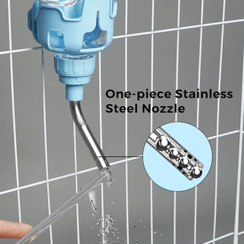 Vannon Dog Crate Water Bottle, 15oz Top-Fill Pet Water Dispenser, Blue | kennel water bottle helps keep pets hydrated longer with fewer refills and easy daily care. - color: Blue, size: 15oz