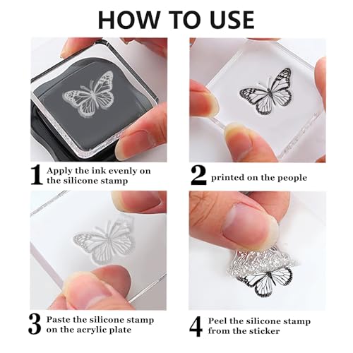 CHGCRAFT Lavender Woman Clear Stamps Female Transparent Stamps Flowers Silicone Clear Stamp Seals for DIY Scrapbooking Photo Album Decoration, 4.3×6.3 inch - style: Lavender Woman
