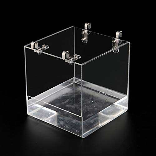 Hanging Bird Bath Cage, Cleaning Pet Supplies Cockatiel Bird Bathtub | for Little Bird Parrots Spacious Parakeets Portable Shower for Most Birdcage - size: 5.1"L x 5.1"W x 4.3"H