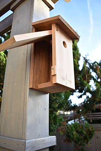 Cedar Chickadee Birdhouse Made in the USA!
