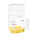 Prevue Pet Products SPECONO1818H-Y Tall Tiel Cage, Yellow - color: Yellow