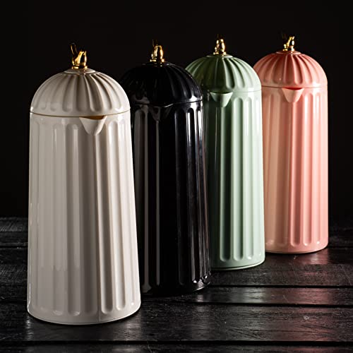 WOLFF - Bird Thermal Coffee Carafe - Hot or Cold Drinks, Plastic Exterior and Glass Insulation Lining Flask Coffee Dispenser, Thermal Bottle for Beverages, Tea and Water Pitcher- Black, 34floz/1L - color: Black