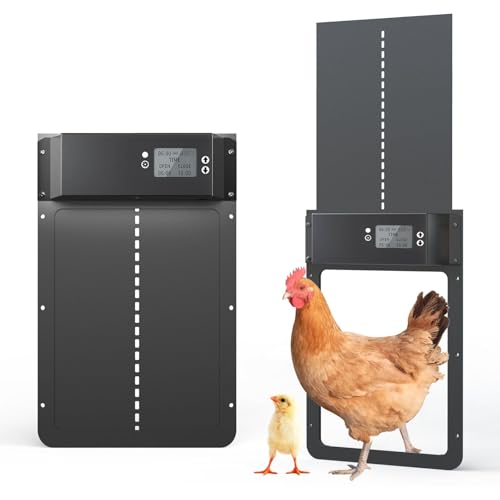 Automatic Chicken Coop Door Solar Powered