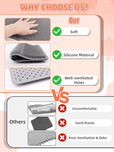 Kalolary 6 Pcs 12"x 14"Silicone Chicken Nesting Pads for Chicken Coop | Nesting Box Liners Reusable Chicken Egg Laying Mats Chicken Bedding for Coop Accessories for Hens Laying Eggs, Easy to Clean