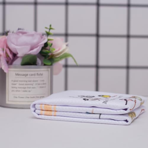 LXOMILL Funny Bird Kitchen Towels Bird Watching Gift for Bird Lovers - color: Nice Tits