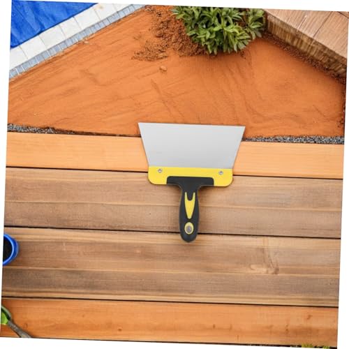 Toddmomy Stainless Steel Bird Droppings Scraper Ergonomic Poop for Effortless Cleaning of Various Surfaces Durable Cage Supplies for Droppings and More
