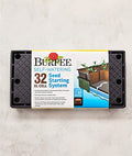 Burpee XL Self-Watering Growing System Indoor Seed Starting 10" W x 20" L x 5" H, 1 Kit (32 Cells) - color: 32 XL Cell Self Watering Kit
