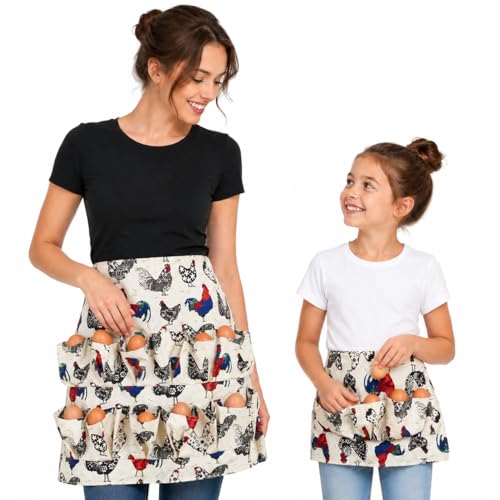 Egg Apron Adult&Child 3 Pack