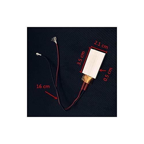 2pcs PTC Heating Element 5W-50W AC DC 12V/110V 80/120/220 Degree consistant Temperature Ceramic Thermostatic (12V 120 Degree) - size: 12V 120 Degree